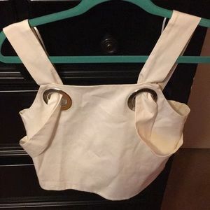 **ON HOLD**Really cute white top from Zara!!!!